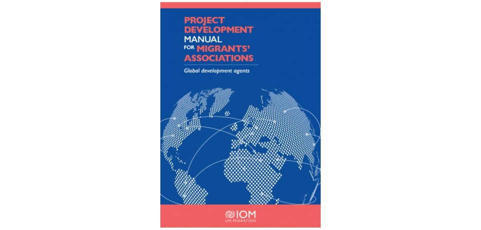 Cover of Project Development Manual for Migrants' Associations: Global Development Agents