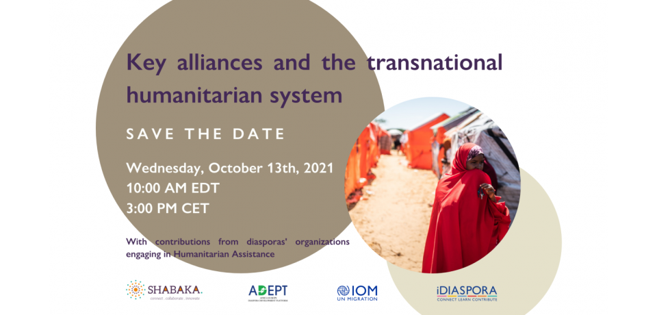 poster about the Key Alliances and Transnational Humanitarian System event