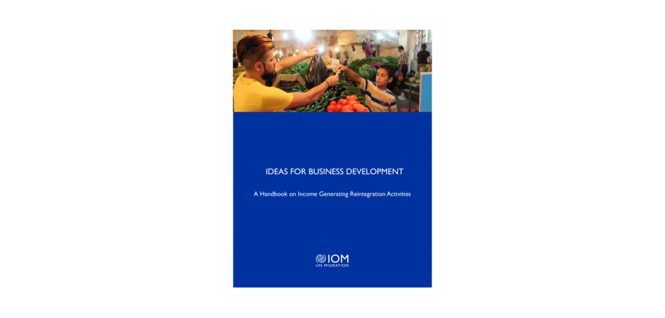 Front cover of the Ideas for Business Development publication