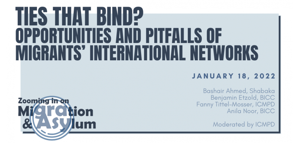 Ties that bind? Opportunities and pitfalls of migrants’ international networks