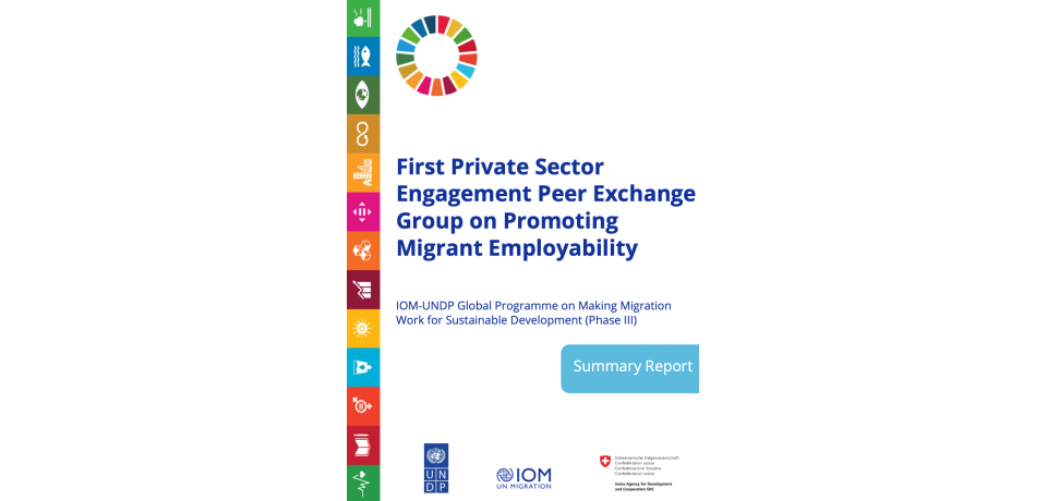 PEG Report: Promoting Migrant Employability