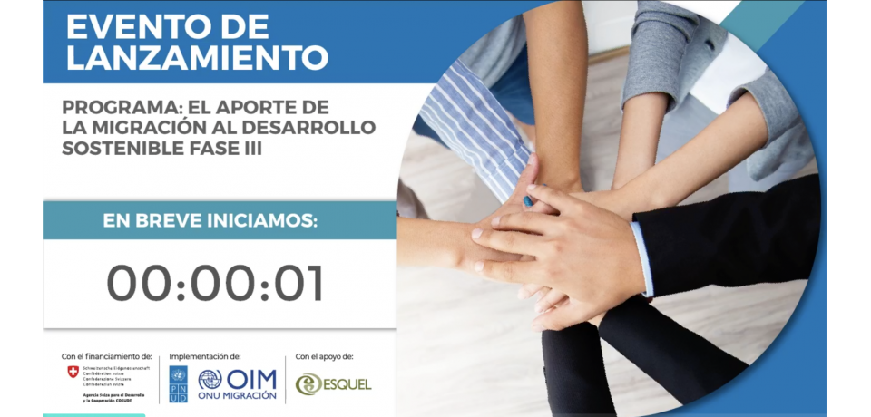 Online event in Ecuador