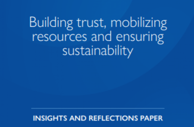 Building trust, mobilizing resources and ensuring sustainability iDiaspora