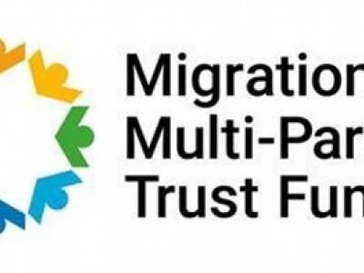 The logo of the Migration Multi-Partner Trust Fund