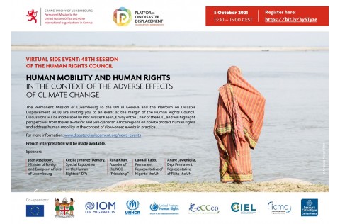 Human Mobility, Human Rights and Climate Change at the Human Rights Council Image