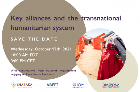poster about the Key Alliances and Transnational Humanitarian System event