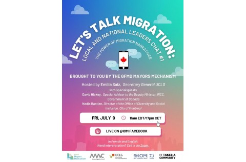 Poster of Let's Talk Migration event