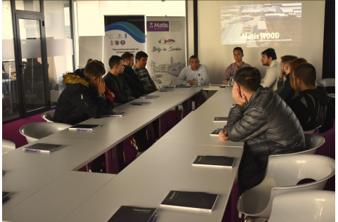 Image of youth training on CNC and computer literacy in the Ivanjica municipality in Serbia