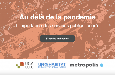 "Au delà de la pandemie L'importance des services publics locaux"